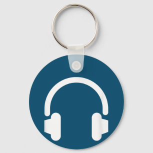 Audio Engineer Audiophile DJ Music Lover Headphone Schlüsselanhänger
