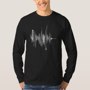Audio Engineer Beatmaker und Soundguy - Wav Heartb T-Shirt
