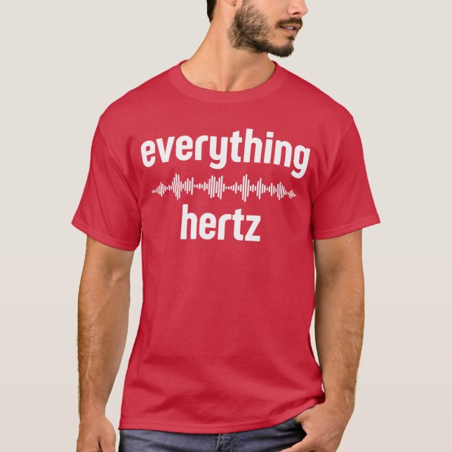 Audio Engineer Funny Sound Guy Studio Music Everyt T-Shirt (Vorderseite)