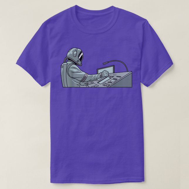 Audio Engineer - Music Astronaut Studio Guy Sound  T-Shirt (Design vorne)