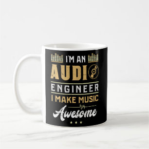 Audio Engineer Phantastisch Music Sound Engineer Kaffeetasse