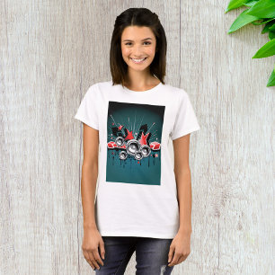 Audio für Lautsprecher T-Shirt