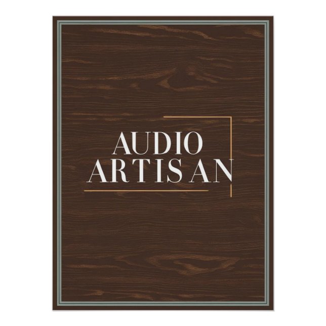 Audio-Handwerker Poster (Vorderseite)