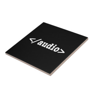 Audio-HTML5-Code beenden Fliese