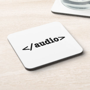 Audio-HTML5-Code beenden Untersetzer