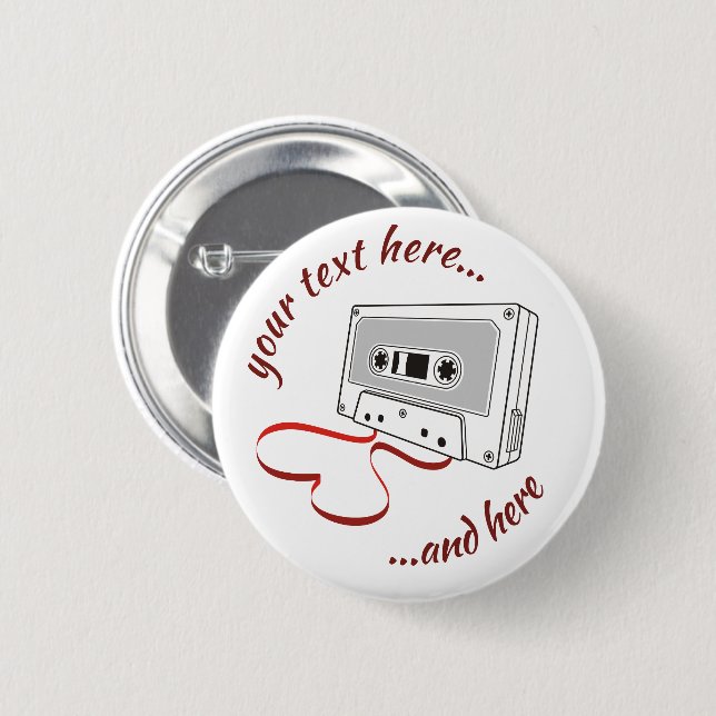 Audio-Kassette Button (Vorne & Hinten)