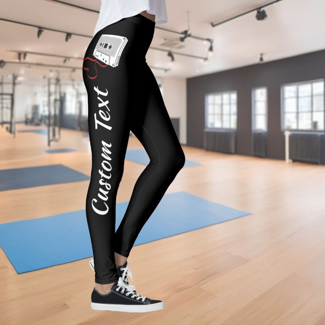 Audio-Kassetten-Leggings Leggings (Von Creator hochgeladen)