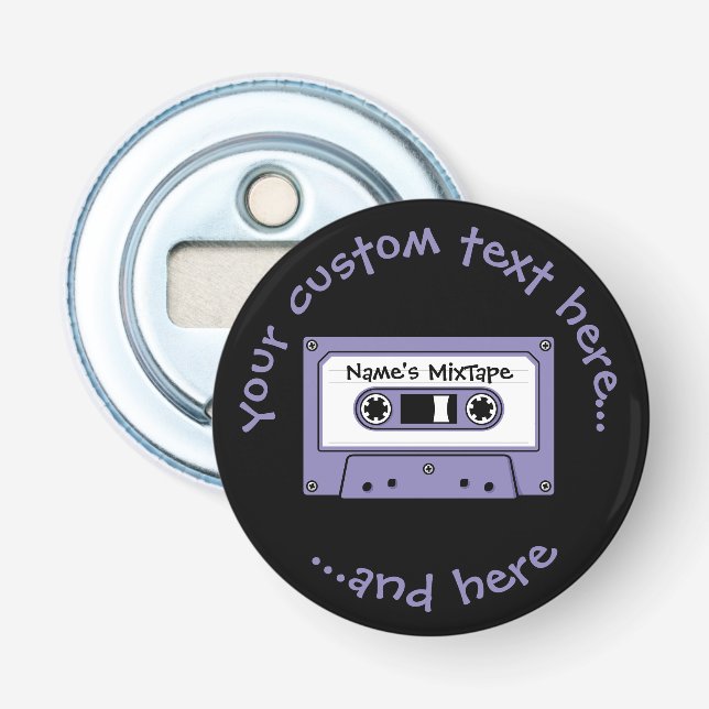 Audio-Kassettenband Flaschenöffner (Vorderseite)