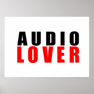 Audio-Liebhaber Poster