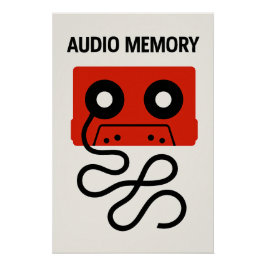 AUDIO MEMORY - Ein Tonspeicher Poster