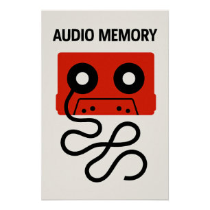AUDIO MEMORY - Ein Tonspeicher Poster