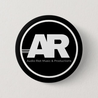 Audio Riot Logo Kreis Pin Button