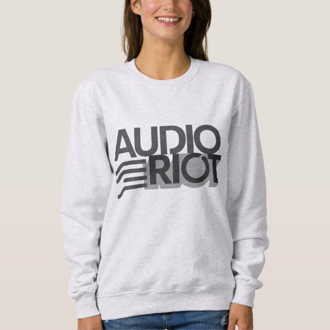 Audio Riot Time to Audio Quiet Sweatshirt Women (Vorderseite)