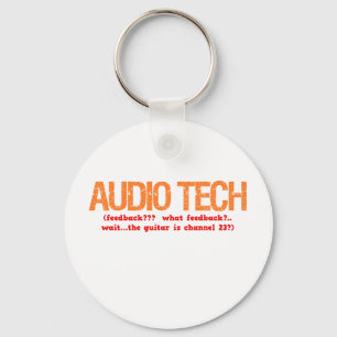 Audio Tech Description Schlüsselanhänger