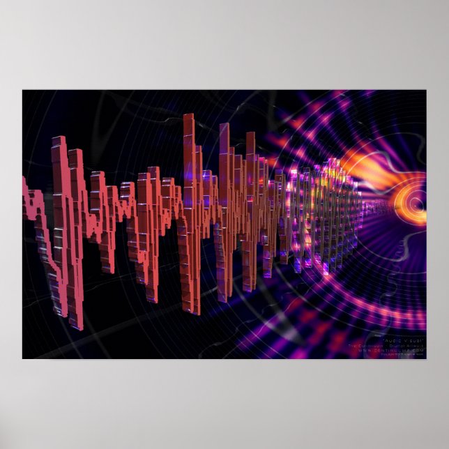 Audio Visuell Poster (Vorne)