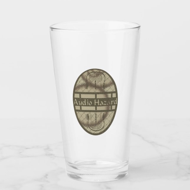 Audiogefahr Glas (Vorderseite)