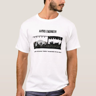 Audioingenieur - regeln Sie es mit "Stummem " T-Shirt