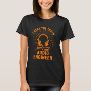 Audioingenieur Voice-Headphones - Technik T-Shirt