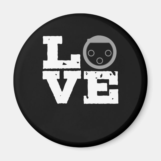 Audioingenieur XLR Connector Liebe Audio Mixer Magnet (Vorne)