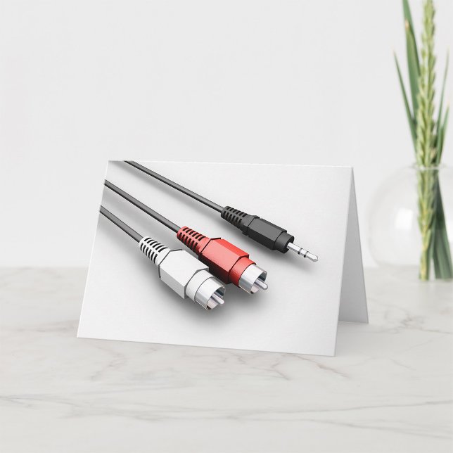 Audiokabel Vintag Tech Karte (Von Creator hochgeladen)