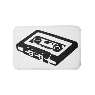 Audiokassette Badematte