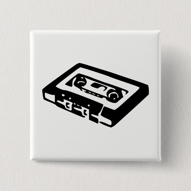 Audiokassette Button (Vorderseite)