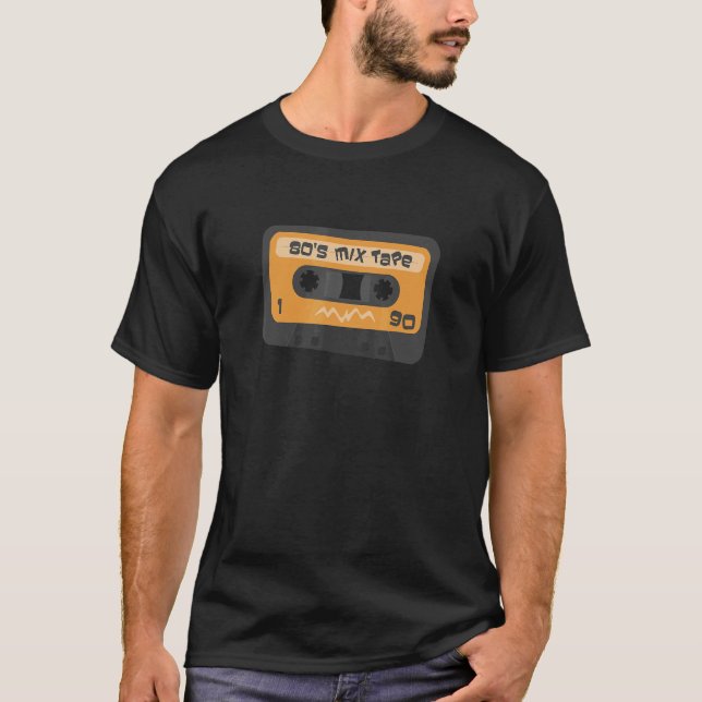 Audiokassette der 1980er-Jahre T-Shirt (Vorderseite)