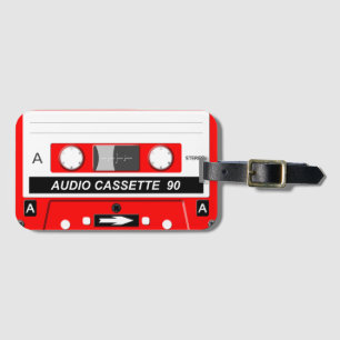 Audiokassette Gepäckanhänger