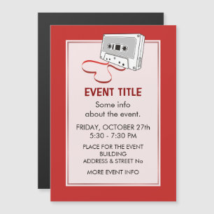 Audiokassette Magnetkarte