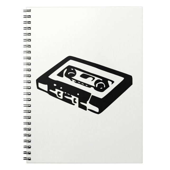 Audiokassette Notizblock (Vorderseite)