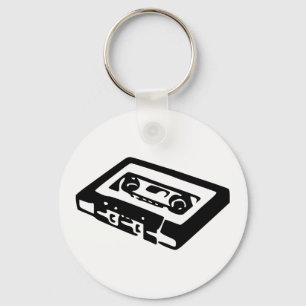 Audiokassette Schlüsselanhänger
