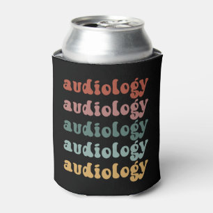 Audiologie   Doktor des Audiologen Retro Dosenkühler