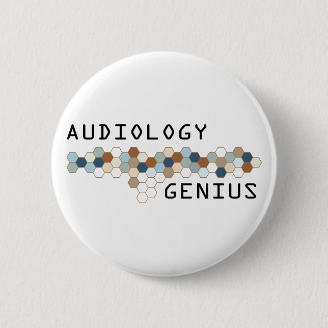 Audiologie-Genie Button (Vorderseite)