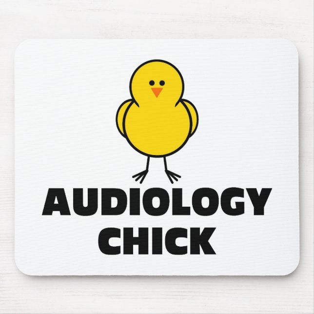 Audiologie-Küken Mousepad (Vorne)