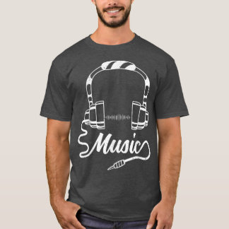 Audiophile Music Lover Sound Typ DJ T-Shirt