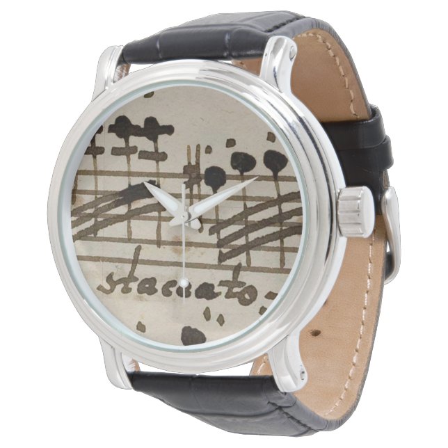 audiophiliacs.com BEETHOVEN STACCATO Uhr (Schrägansicht)