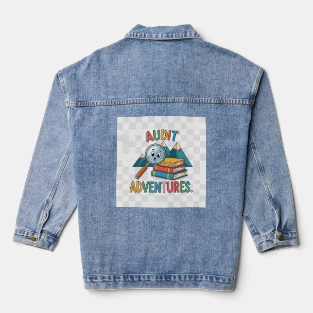 Auditabenteuer Jeansjacke (Rückseite)