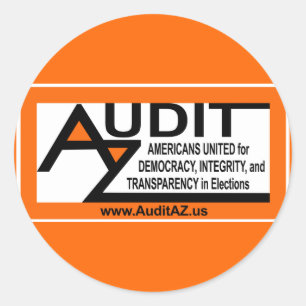 AuditAZ 3" Sticker Round
