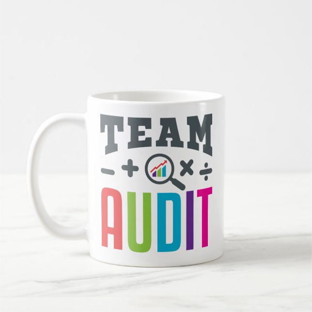 Auditor der Auditorengruppe Rechnungsführer Kaffeetasse (Links)
