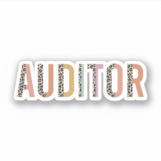 Auditor, Geschenk für Auditor Aufkleber