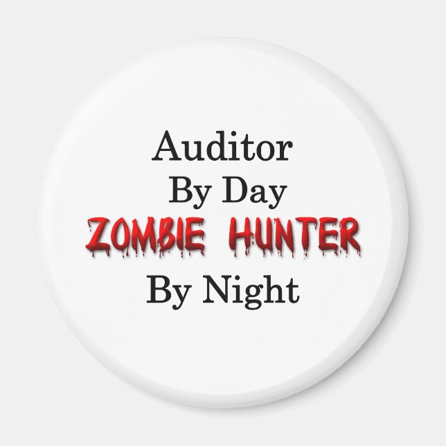 Auditor/Zombie Hunter Magnet (Vorne)