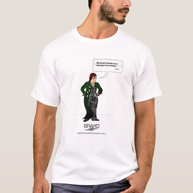 Audra Zitat-Shirt: Rasierte Köpfe T-Shirt (Vorderseite)