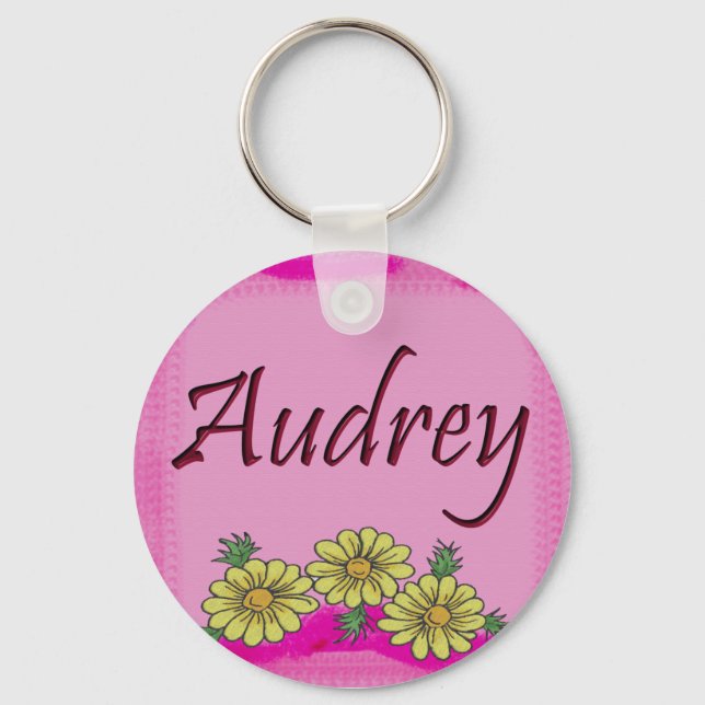 Audrey Daisy Schlüsselanhänger (Vorderseite)