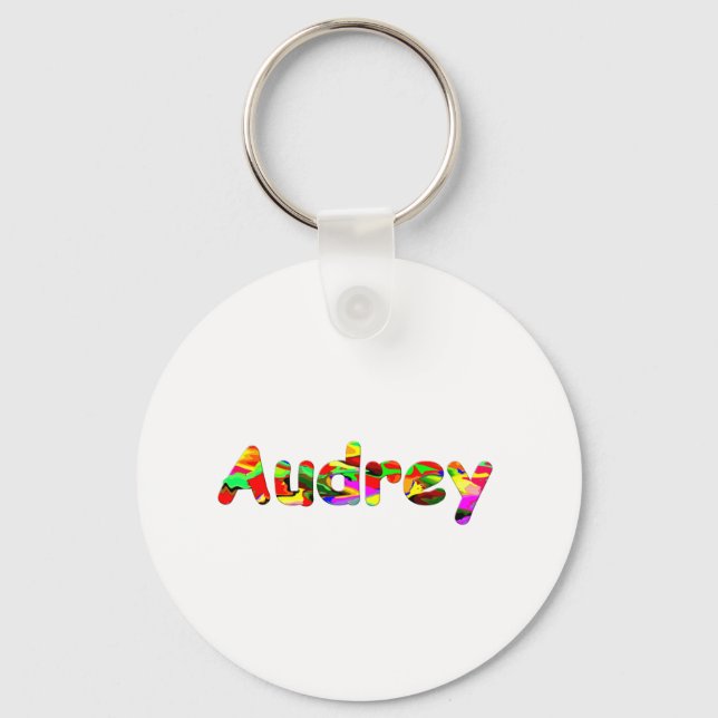 Audrey-Schlüsselkette Schlüsselanhänger (Vorderseite)