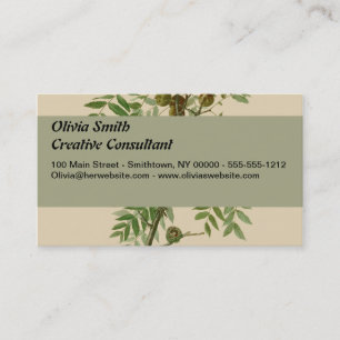 Audubon American Crow Black Bird Visitenkarte