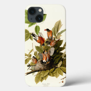 Audubon American Robin Wildlife Bird Case-Mate iPhone Hülle
