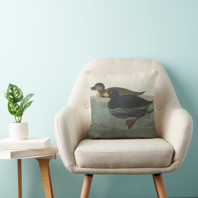Audubon American Scoter Duck Classic Kissen (Stuhl )