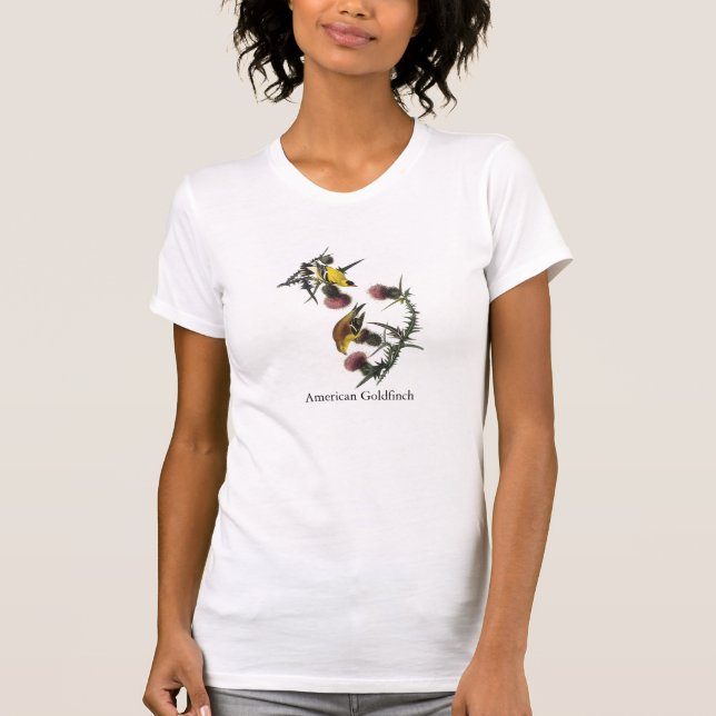 Audubon AmerikanerGoldfinch T-Shirt (Vorderseite)