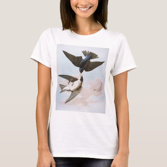 Audubon: Baum-Schwalbe T-Shirt (Vorderseite)