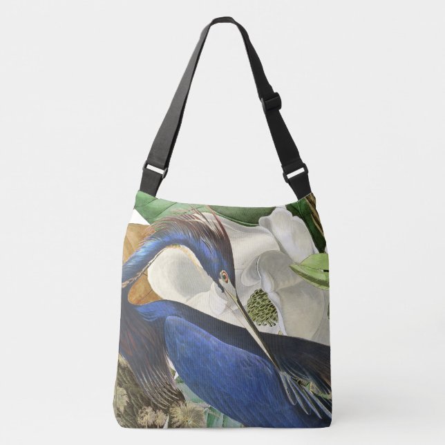 Audubon blaue tragetaschen mit langen trägern (Vorderseite)